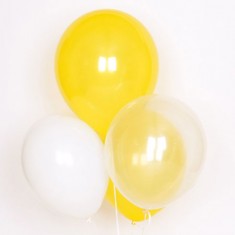 ballons trio jaune