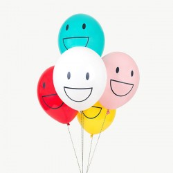 ballons tatoués - Happy faces