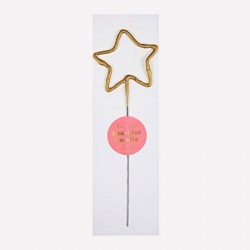 Bougie étincelle - Etoile