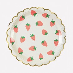 Fraises - Assiettes
