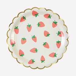 Fraises - Assiettes