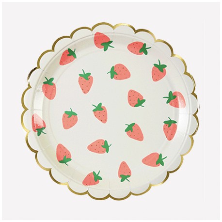 Circus Rouge - Assiettes