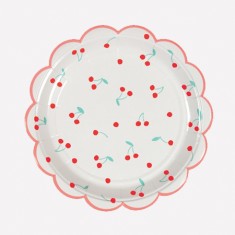 Cerises - Assiettes