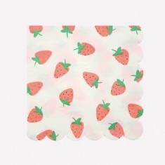Fraises - Serviettes