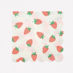 Fraises - Serviettes