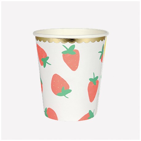 Fraises - Gobelets