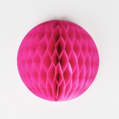 Boule de papier fushia
