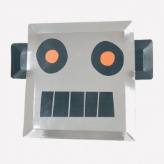 Space - Assiettes Robot