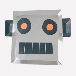 Space - Assiettes Robot