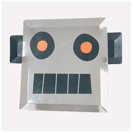 Space - Assiettes Robot