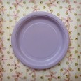 assiette mauve