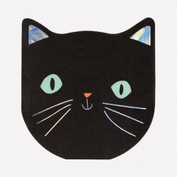 Halloween - Serviettes Chats