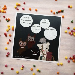 invitations monstres