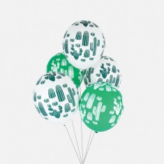 Ballons tatoués - Cactus