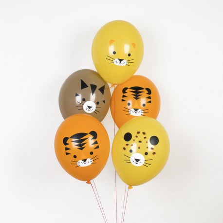 Ballons tatoués - Mini Félins