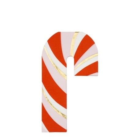 Noël Canne à sucre - Serviettes