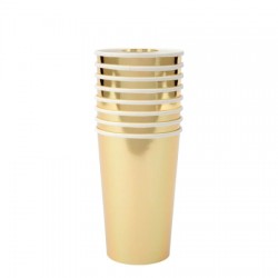 Noël - Grands Gobelets Or