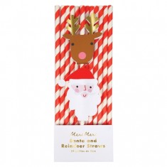 Pailles à thème - Noël