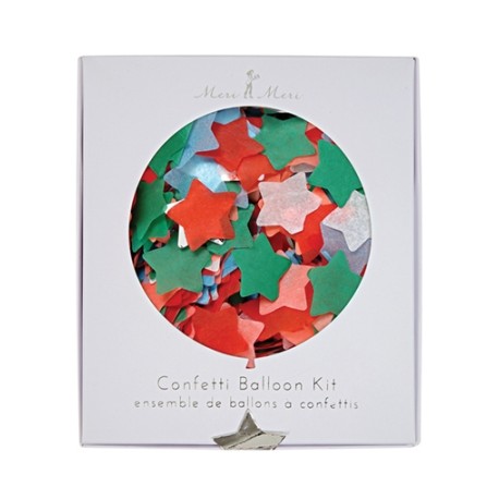 Kit Ballon - Confettis étoile
