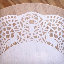 plat à tarte en bois